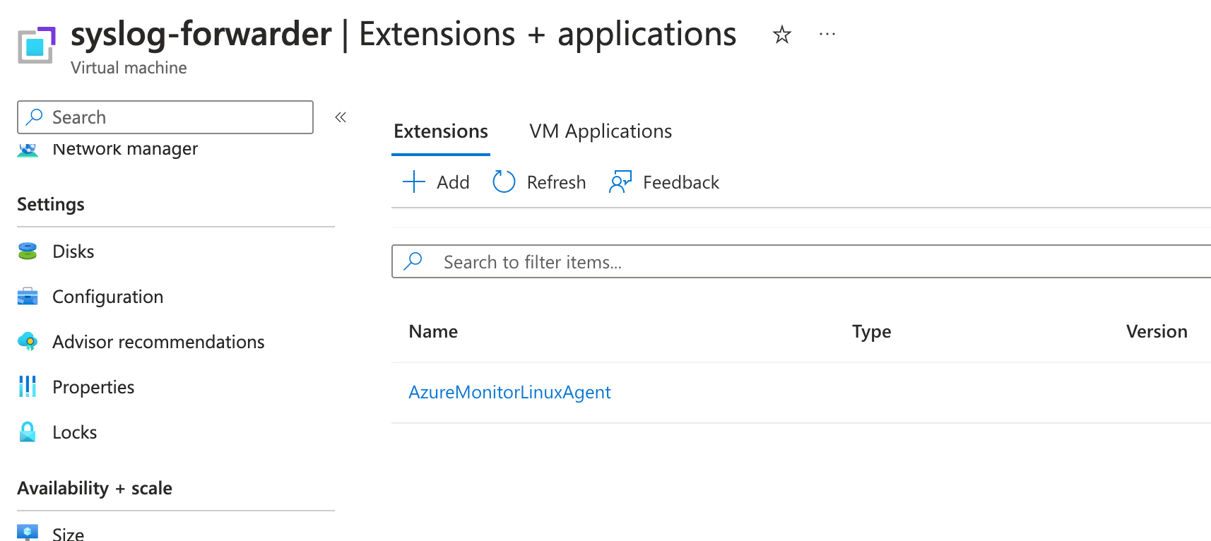 Creating and onboarding a Syslog Forwarder into Sentinel (Azure VM) (Easy)